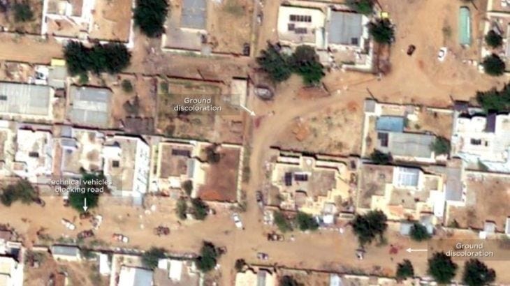 Satellite images reveal mass killing sites in Sudan’s el-Fasher city