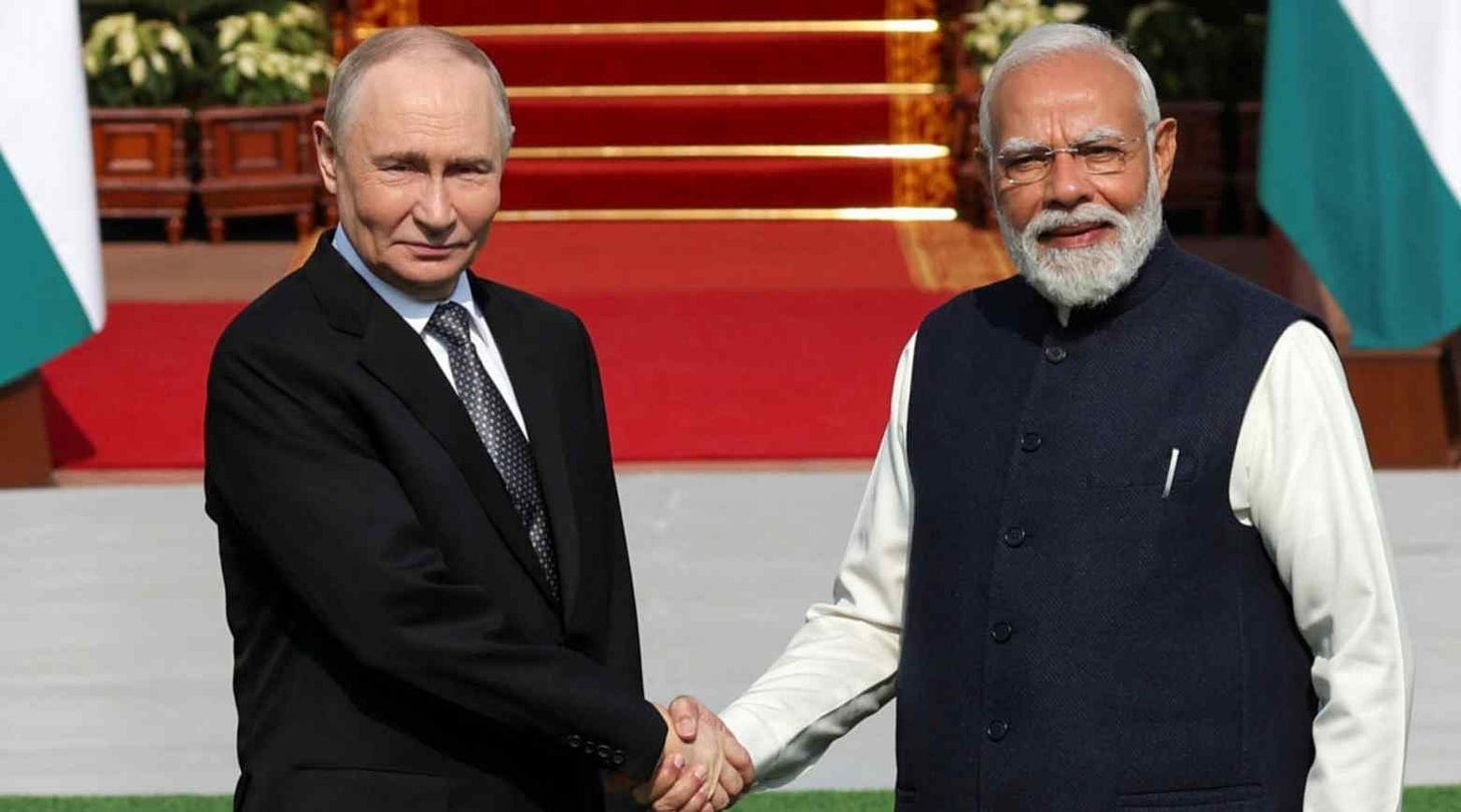 Modi and Putin agree to boost trade to $100bn, reshape defense ties - Nikkei Asia Modi and Putin agree to boost trade to $100bn, reshape defense ties - Nikkei Asia