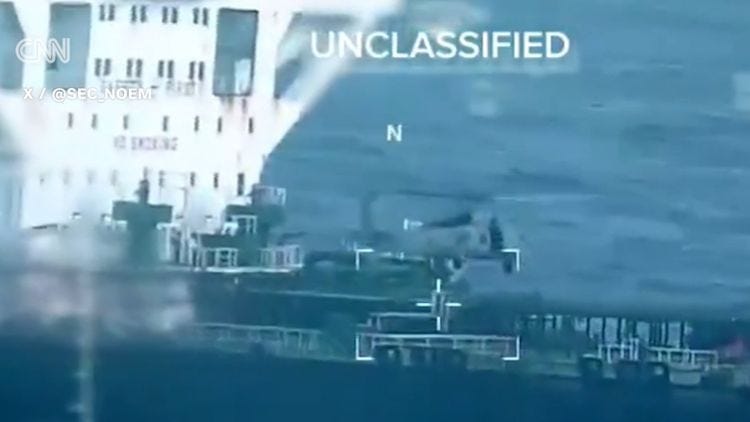 US chasing 'dark fleet' oil tanker from Venezuela