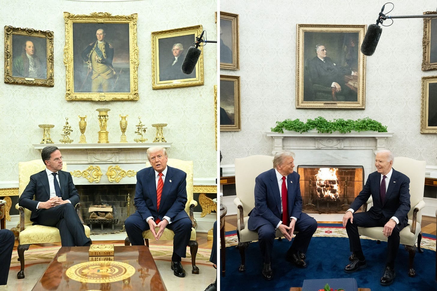 Photos Show How Trump Has Blinged Out Oval Office in Gold - Newsweek