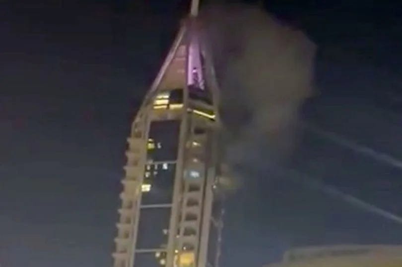Dubai rocked by huge blasts in Iran missile strikes with Marina tower hit -  Yahoo News UK